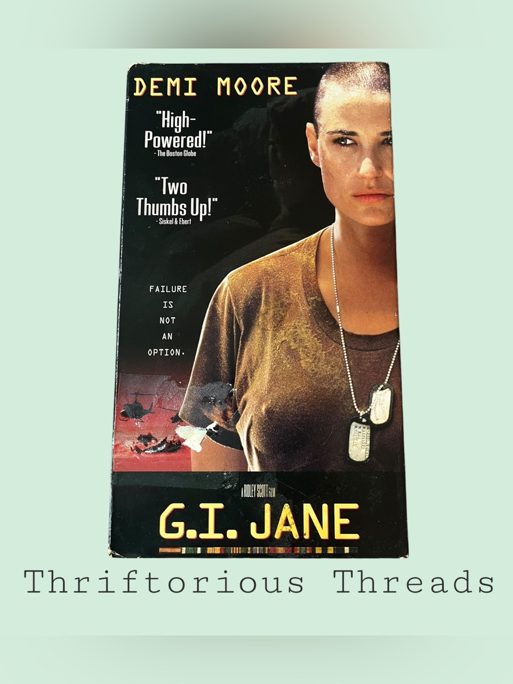 G.I. Jane VHS Tape